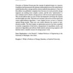 خرید و دانلود نسخه کامل کتاب Principles of Optimal Design: Modeling and Computation – Second edition