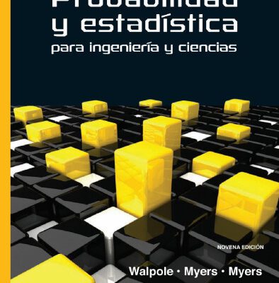 خرید و دانلود نسخه کامل کتاب Probabilidad y estadística para ingeniería y ciencias