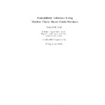 خرید و دانلود نسخه کامل کتاب Probabilistic Inference Using Markov Chain Monte Carlo Methods