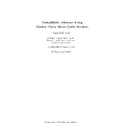 خرید و دانلود نسخه کامل کتاب Probabilistic Inference Using Markov Chain Monte Carlo Methods