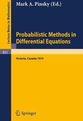 خرید و دانلود نسخه کامل کتاب Probabilistic Methods in Differential Equations