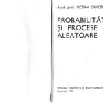 خرید و دانلود نسخه کامل کتاب Probabilități și procese aleatoare