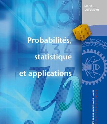 خرید و دانلود نسخه کامل کتاب Probabilites, statistique et applications