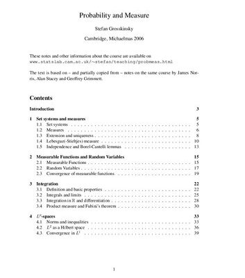 خرید و دانلود نسخه کامل کتاب Probability and Measure