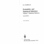 خرید و دانلود نسخه کامل کتاب Probability and  Statistical Inference Volumen 2.