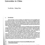 خرید و دانلود نسخه کامل کتاب Probability and Statistics Courses in the Universities in China