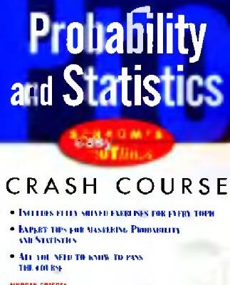 خرید و دانلود نسخه کامل کتاب Probability and Statistics.Crash Course