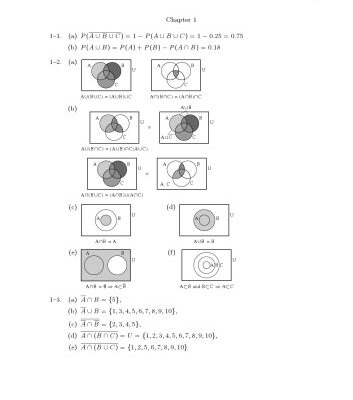 خرید و دانلود نسخه کامل کتاب Probability and Statistics in Engineering – Solutions