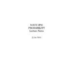 خرید و دانلود نسخه کامل کتاب Probability (lecture notes)