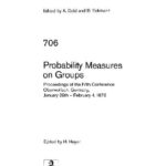 خرید و دانلود نسخه کامل کتاب Probability Measures on Groups