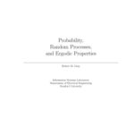 خرید و دانلود نسخه کامل کتاب Probability, Random Processes and Ergodic Properties