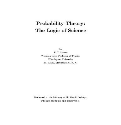 خرید و دانلود نسخه کامل کتاب Probability Theory The Logic of Science