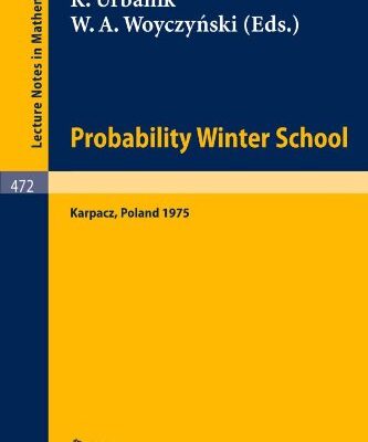 خرید و دانلود نسخه کامل کتاب Probability Winter School