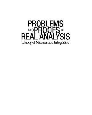 خرید و دانلود نسخه کامل کتاب Problems and proofs in real analysis: theory of measure and integration