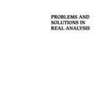 خرید و دانلود نسخه کامل کتاب Problems and Solutions in Real Analysis