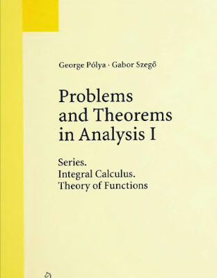 خرید و دانلود نسخه کامل کتاب Problems and theorems in analysis I