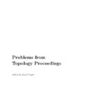 خرید و دانلود نسخه کامل کتاب Problems from Topology Proceedings Topology Atlas