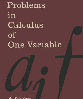 خرید و دانلود نسخه کامل کتاب Problems in calculus of one variable