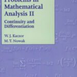 خرید و دانلود نسخه کامل کتاب Problems in mathematical analysis 2. Continuity and differentiation