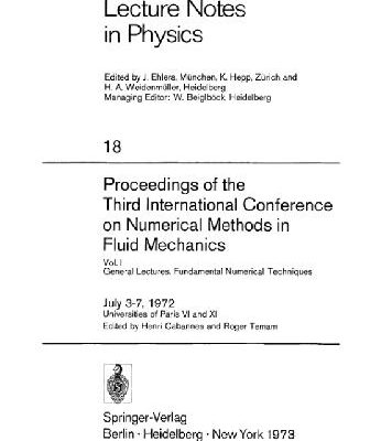 خرید و دانلود نسخه کامل کتاب Proc. 3rd int.conf. on numerical methods in fluid mechanics. Vol.1