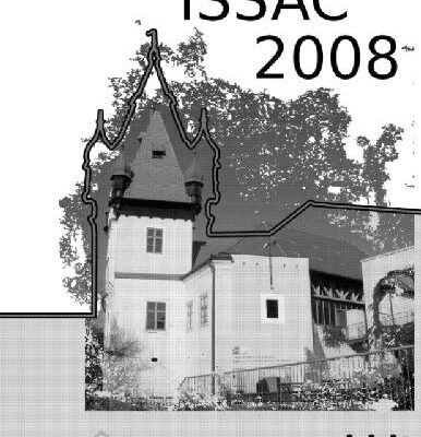 خرید و دانلود نسخه کامل کتاب Proceedings ISSAC 2008 (ACM)