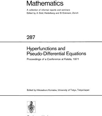 خرید و دانلود نسخه کامل کتاب Proceedings of Conference on Hyperfunctions, Katata, 1971