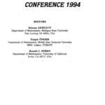 خرید و دانلود نسخه کامل کتاب Proceedings of Gokova Geometry-Topology Conference 1994