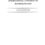 خرید و دانلود نسخه کامل کتاب Proceedings of the International Congress of Mathematicians 15-22 August 1962