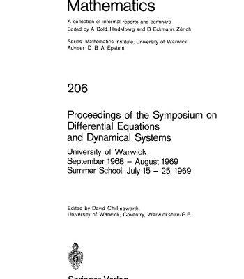 خرید و دانلود نسخه کامل کتاب Proceedings of the Symposium on Differential Equations and Dynamical Systems