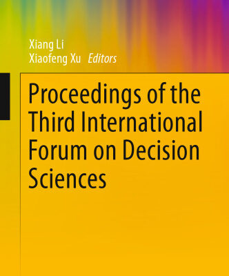 خرید و دانلود نسخه کامل کتاب Proceedings of the Third International Forum on Decision Sciences