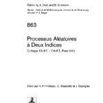 خرید و دانلود نسخه کامل کتاب Processus Aléatoires à Deux Indices: Colloque E.N.S.T. – C.N.E.T., Paris 1980
