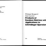 خرید و دانلود نسخه کامل کتاب Products of Random Matrices with Applications to Schrödinger Operators (Progress in Probability)