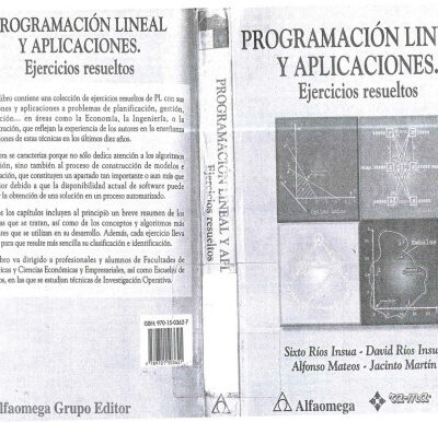 خرید و دانلود نسخه کامل کتاب Programación lineal y aplicaciones : Ejercicios resueltos