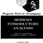 خرید و دانلود نسخه کامل کتاب Progress tests to accompany Modern introductory analysis (Houghton Mifflin modern mathematics series)