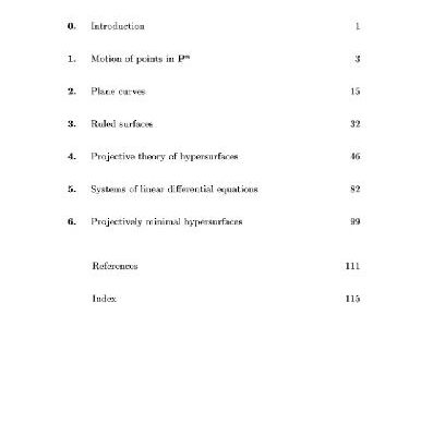 خرید و دانلود نسخه کامل کتاب Projective differential geometry and linear differential equations