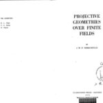 خرید و دانلود نسخه کامل کتاب Projective Geometries over Finite Fields