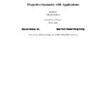 خرید و دانلود نسخه کامل کتاب Projective geometry with applications