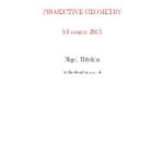 خرید و دانلود نسخه کامل کتاب Projective geometry