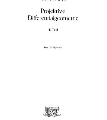 خرید و دانلود نسخه کامل کتاب Projektive Differentialgeometrie