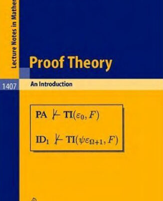 خرید و دانلود نسخه کامل کتاب Proof Theory: An Introduction