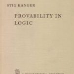 خرید و دانلود نسخه کامل کتاب Provability in Logic