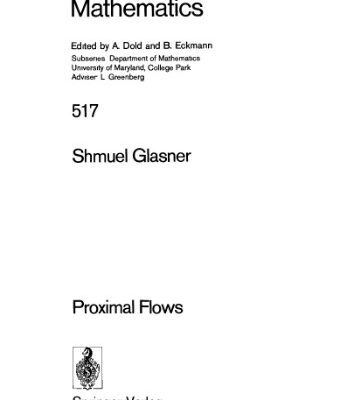 خرید و دانلود نسخه کامل کتاب Proximal Flows