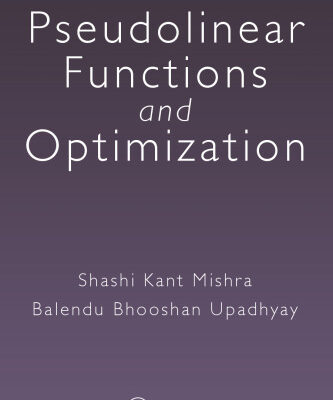 خرید و دانلود نسخه کامل کتاب Pseudolinear functions and optimization