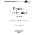 خرید و دانلود نسخه کامل کتاب Psycho-Linguistics