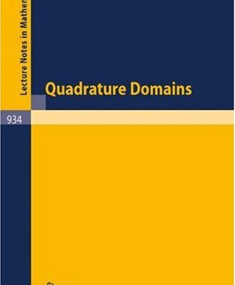 خرید و دانلود نسخه کامل کتاب Quadrature Domains