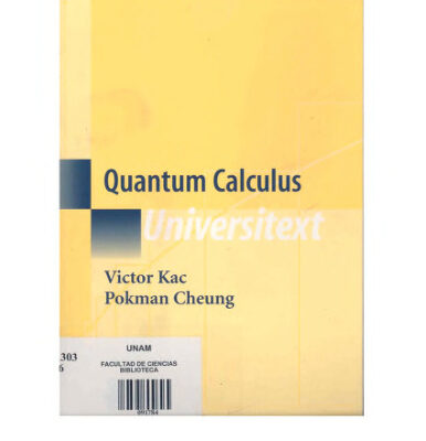 خرید و دانلود نسخه کامل کتاب Quantum calculus