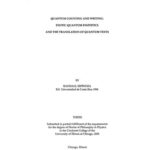 خرید و دانلود نسخه کامل کتاب Quantum Computing and Writing: Exotic Quantum Statistics and the Translation of Quantum Texts