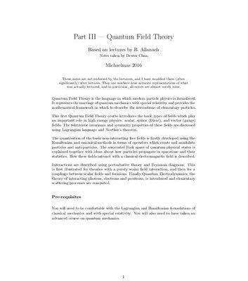 خرید و دانلود نسخه کامل کتاب Quantum Field Theory