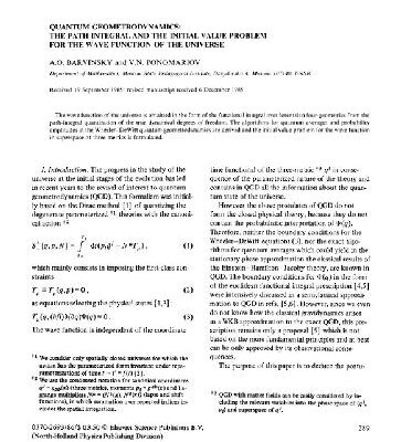 خرید و دانلود نسخه کامل کتاب Quantum geometrodynamics (PhysLett B)
