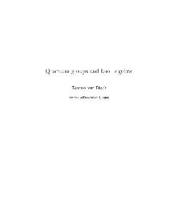 خرید و دانلود نسخه کامل کتاب Quantum Groups and Knot Algebra